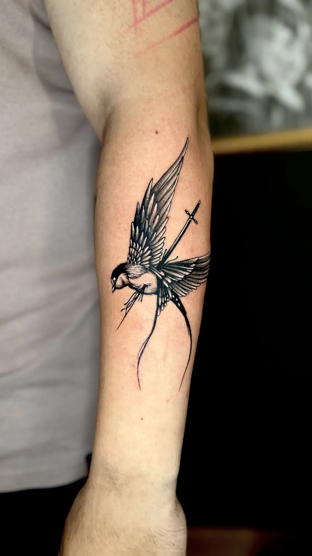 Golondrina old school — Clandestine Art Studio Marmolejo